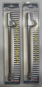 AJ Wholesale Distributors lot of 2 1/4" Thread Chrome Plated Air Dual Tire Chuck - Picture 1 of 5