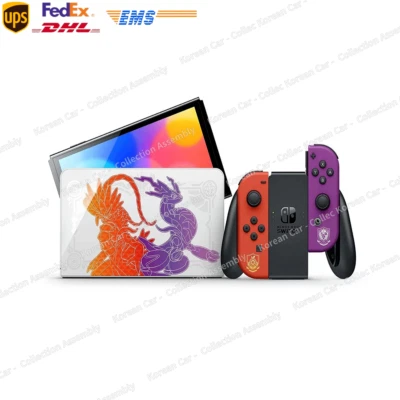 Nintendo Switch OLED Pokemon Scarlet & Violet Edition Console Express - Image 1 of 4