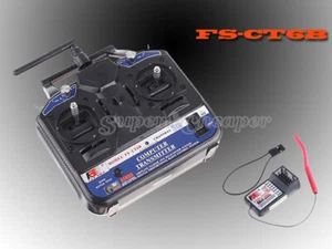 Fs Rc Plane Heli 2.4Ghz 6Ch Transmitter Receiver Ct6B Mode 1 - Picture 1 of 1