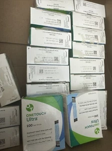 100ct One Touch ULTRA TEST STRIPS exp 5/25 To 7/25 - Picture 1 of 1