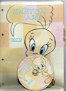 TWEETY, STYLE GUIDE, SKETCH ART, WARNER BROS. VERY RARE, NM W/CD - Picture 1 of 2