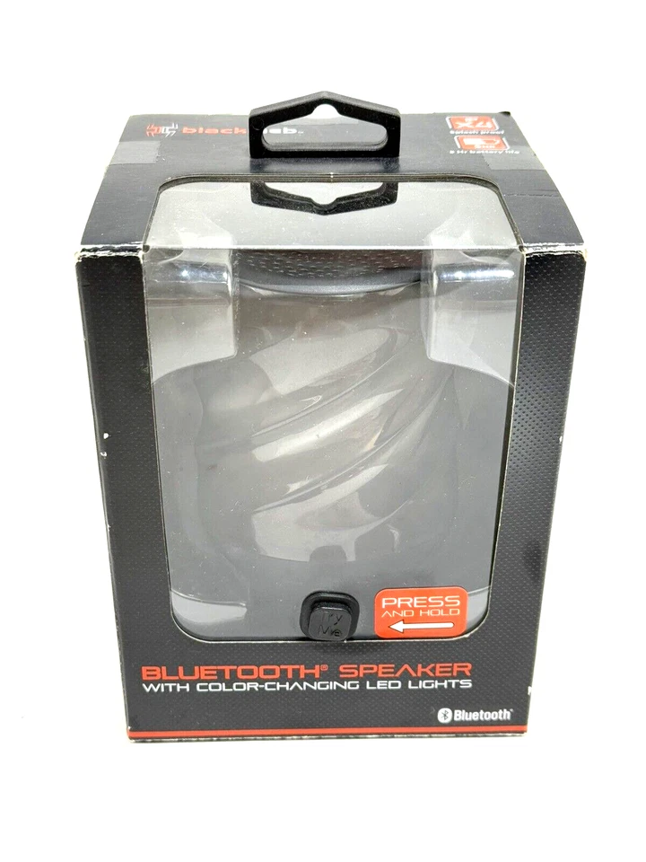 Blackweb Bluetooth Speaker LED multicolor Color Changing - Image 1 of 3