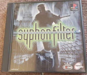 PS1 PS PlayStation 1 Siphon Filter Japanese Games With Box Tested Genuine - Picture 1 of 3