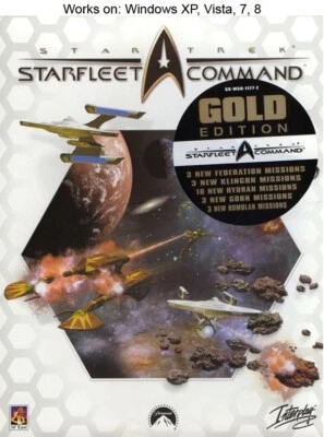 Star Trek: Starfleet Command Gold Edition PC Game 1999 Interplay - Image 1 of 2