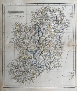 1820 Antique Map; Ireland by Aaron Arrowsmith - Picture 1 of 2