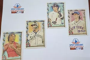 2023 Topps Allen Ginter Lot (4) Julio Rodriguez + Richardson + Baty & Cabrera RC - Picture 1 of 1