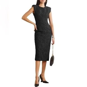 Schwarzes Cloquékleid von Dries van Norten Größe 34 neu mit Etikett - Bild 1 von 6