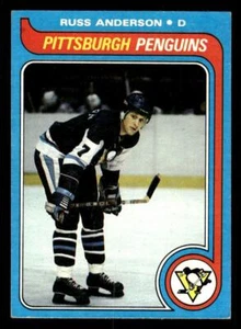 1979 TOPPS RUSS ANDERSON 264 VG HOCKEY PITTSBURGH PENGUINS - Picture 1 of 2