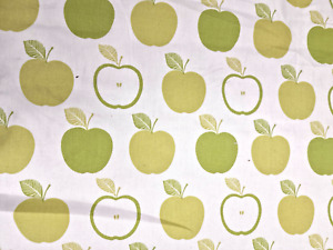 100% Cotton Fabric Apple Design 2m x 1.5m - Quilting and Sewing Material