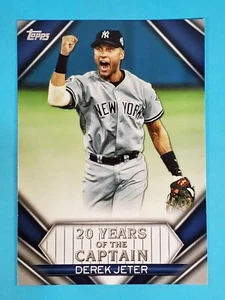 2020 Topps Update 20 Years Of The Captain Derek Jeter New York Yankees #YOC-03 - Picture 1 of 2
