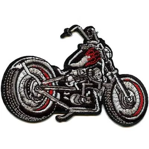 Motorcycle Biker Aesthetic Patch Ride Vehicle Culture Embroidered Iron-On - Picture 1 of 2