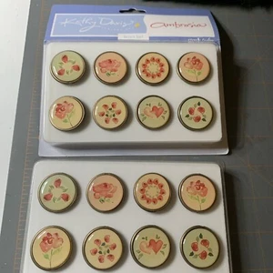 Kathy Davis Ambrosía Decorativo Brad Set Flores Floral San Valentín Amor Rosas - Imagen 1 de 3