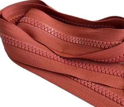 Chaqueta reversible de plástico moldeado YKK #5 1 pieza 20 pulgadas separadora de cremallera Foto 1 de 4