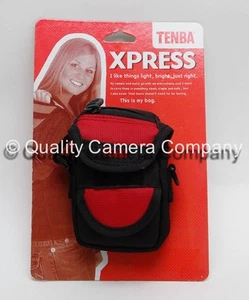 Tenba Xpress Pouch Small for Digital Camera and Accessories (Black/Red) #638-504 - Picture 1 of 2