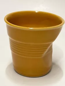 Revol Froisses 80 ml zerknitterte Tasse Espresso Schnapsglas Handarbeit Porzellan Frankreich - Bild 1 von 49