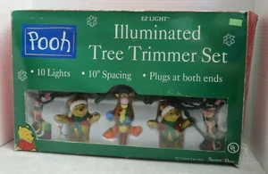 DISNEY 'S WINNIE THE POOH ILLIMINATED TREE TRIMMER SET - 10 CHARACTERS - Picture 1 of 7