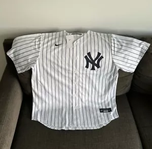 Nike Authentic NY New York Yankees MLB Baseball Nadelstreifen Trikot Herren Gr: XL - Bild 1 von 5