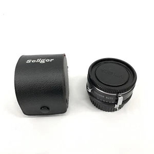 Soligor Auto Tele Converter 2x to Fit Minolta MD Lens with OEM Case - Picture 1 of 5