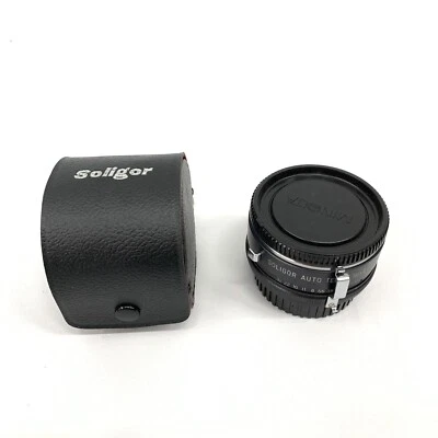 Soligor Auto Tele Converter 2x to Fit Minolta MD Lens with OEM Case - Image 1 of 4
