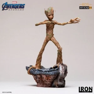 Figura de colección 1/10 de Iron Studios Avengers: Endgame Groot BDS nueva en stock - Imagen 1 de 11