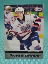 2021-22 Upper Deck CHL Connor Bedard Star Rookie #401 1st Issued UD Card