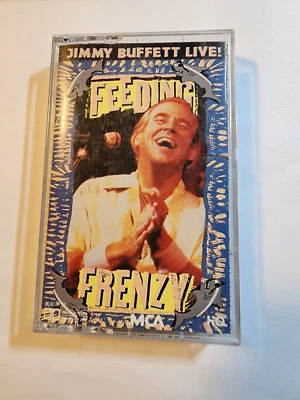 Feeding Frenzy: Live by Jimmy Buffett (Cassette, Oct-1990, Geffen) VG+ CS20 - Image 1 of 2