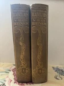 The Works of Mr. Francis Rabelais. 2 vols. - Picture 1 of 8