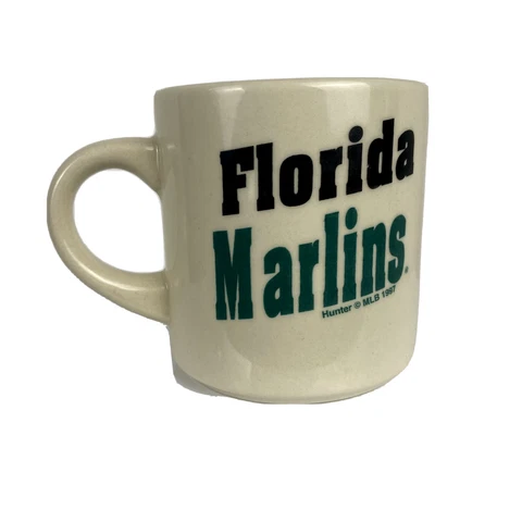 Florida Marlins Baseball Coffee Mug Vintage Hunter 1997 Retro stoneware 12 oz Cover