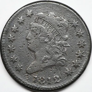 1812 large cent - Picture 1 of 2