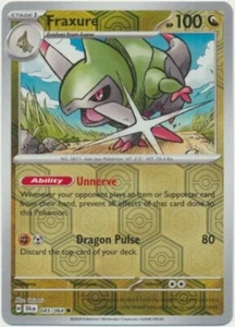 Fraxure 045/064 Reverse Holo Shrouded Fable SFA Pokemon Card NM - Bild 1 von 1