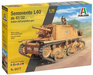 Italeri 1/35 Semovente L6/40 Da 47/32 mm #6477 📌USA📌Sealed📌New Rel📌 - Picture 1 of 2