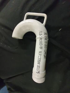 Block Fill Elbow - 2" (51mm) x 180D with Ends - Picture 1 of 2