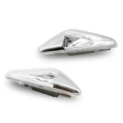 For BMW X5 E70 2007-2014 2PCS LED Fender Side Marker Lights Turn Signal Lamps - Image 1 of 4