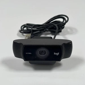 Kamera internetowa Logitech HD Pro C920, panoramiczne nagrywanie i nagrywanie wideo, kamera 1080p - Zdjęcie 1 z 2