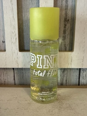 RARE Victoria's Secret Pink TOTAL FLIRT Body Mist Spray 2.5 fl oz Discontinued - Image 1 of 4