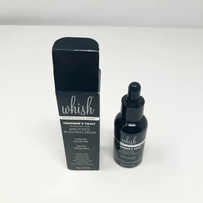 Whish Founder's Vault Bakuchiol Boosting Drops Gently Exfoliates 1 fl oz - Image 1 of 2