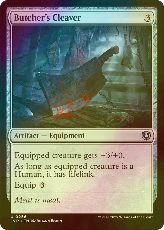 MTG Butcher's Cleaver FOIL INR - Image 1 of 1