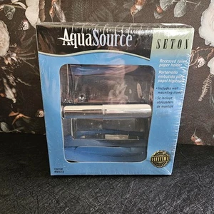 AquaSource Seton PORTA CARTA IGIENICA DA INCASSO #49023 - Cromato - SIGILLATO - Foto 1 di 5