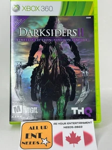 Darksiders II 2: Limited Edition (Microsoft Xbox 360, 2012) VG CIB Tested Comple - Foto 1 di 3