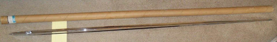 NOS 1975 Pontiac Bonneville Grandville Hood Windsplit Center Molding - Image 1 of 1