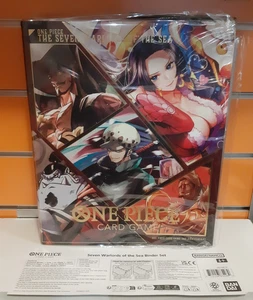 One Piece Card Game - Seven Warlords of the Sea Binder Set NUOVO SIGILLATO - Foto 1 di 3