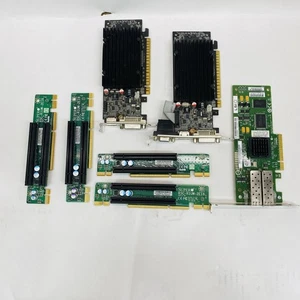 Lot de 4 adaptateurs LSI Fibre Channel EVGA GeForce 210 Supermicro PCIe Riser - Photo 1/9