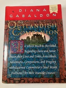 The Outlandish Companion Diana Gabaldon Hardcover 1st Edition 1999 Outlander - Imagen 1 de 6