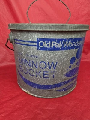  Old Pal/Woodstream Minnow Bucket - Image 1 of 4