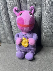 VTG Backyardigans Uniqua Sweet Dreams Talk Sing Plüsch 12 Zoll Spielzeug 2005 Works - Bild 1 von 9