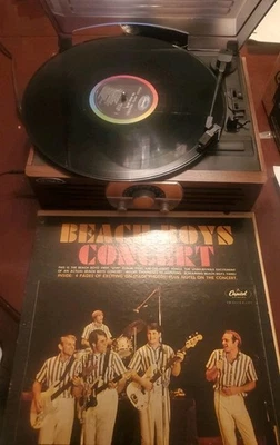 Beach Boys Concert TAO-2198 Capitol Vinyl LP Play Tested Gatefold Booklet 1964 - Image 1 of 4