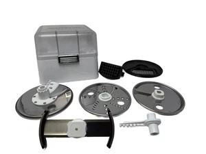KitchenAid/Mixer Disk Set-526840 Dicer/Food Processor-Attachment Dicing 7pcs Kit - Picture 1 of 11