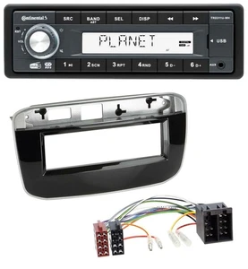 Continental MP3 AUX USB DAB 1DIN Autoradio für Fiat Punto Punto Evo (ab 2011) - Bild 1 von 9
