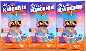 NEU! XOX Kweenie Quirky Kweens Mystery Figuren mit Vitrine (3 Stück) - Bild 1 von 5