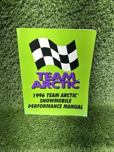 Manual de rendimiento de moto de nieve Arctic Cat 1996 Team Arctic - Imagen 1 de 3